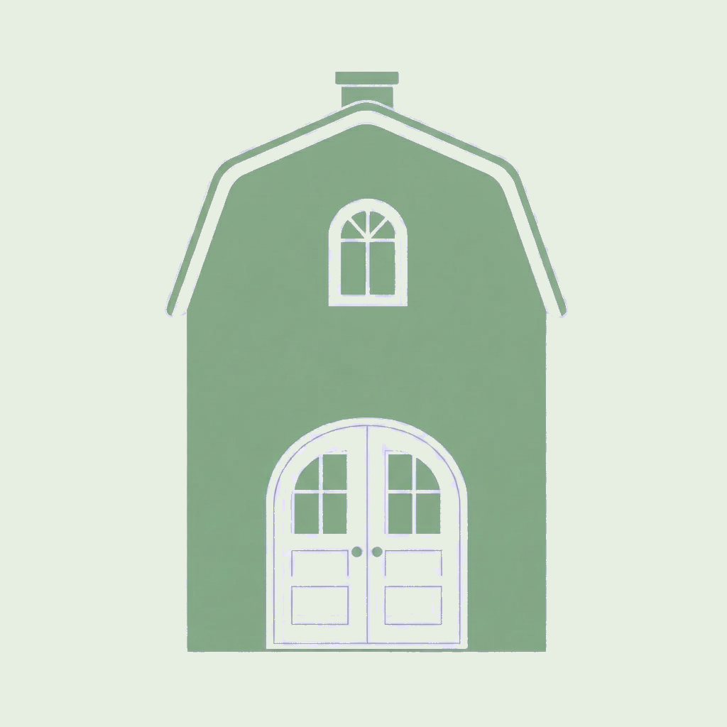 Het atelier — deur staat open